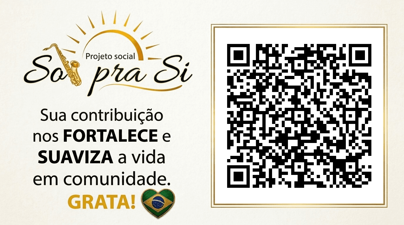 QR Code PIX para doação - Sua contribuição nos fortalece